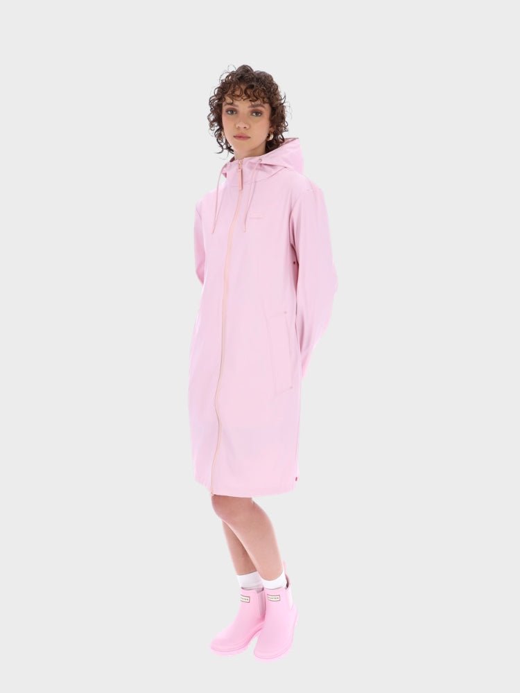 Hunter Andrea PU Rain Coat - Unisex - Parfait Pink