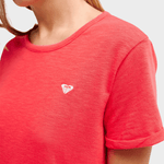 Roxy Oceanwave Regular Emby T shirt - Dame - Hibiscus