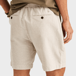 Morris Fenix Seersucker Shorts - Khaki