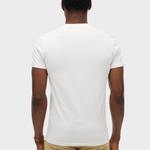 Organic Cotton Essential Logo Tshirt - Herre - Optic - Gumpel & Co