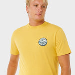Wettie Passage Icon T shirt - Herre - Ochre - Gumpel & Co