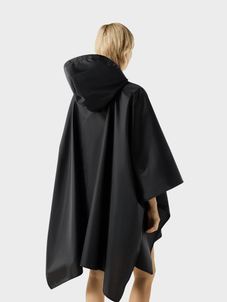 Hunter Hunter Packable Poncho - Unisex - Sort