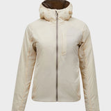 Freelight Reversible Midlayer med Hætte - Dame - Sand Fog / Avid Beige