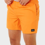Offset Daily Badeshorts - Herre - Bright Orange - Gumpel & Co