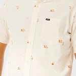 Skelly Breach S/S Skjorter - Herre - Off White - Gumpel & Co