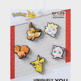 Crocs 5 Pack Jibbits - Pokemon