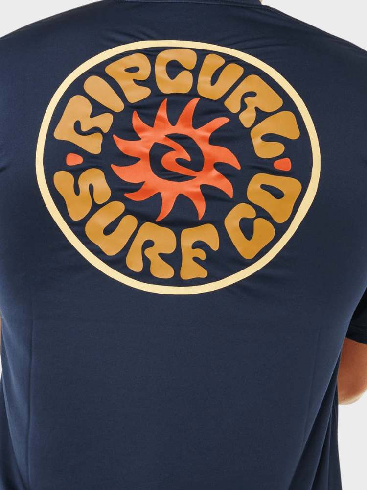 Rip Curl Pacific Rinse Surflite UPF S/S UV trøjer - Herre - Dark Navy