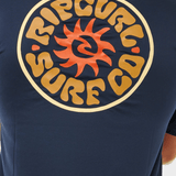 Rip Curl Pacific Rinse Surflite UPF S/S UV trøjer - Herre - Dark Navy