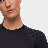 W Warm Skiundertrøje - Dame - Sort