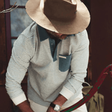 Chukka Sweater - Herre - Stormy Blue - Gumpel & Co