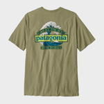 Great Waves Responsibili Tshirt - Herre - Gumtree Green - Gumpel & Co