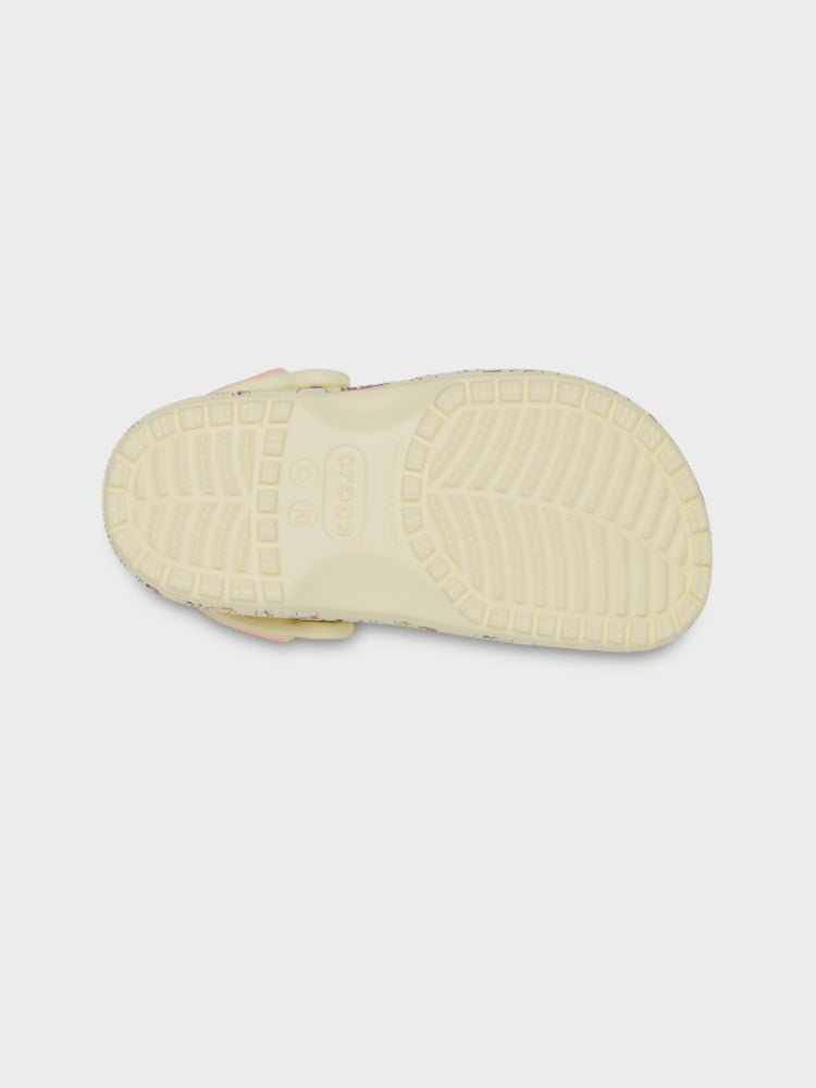 CROCS Classic Unicorn Graphic Clog Toddler Crocs - Børn - Yellow Light