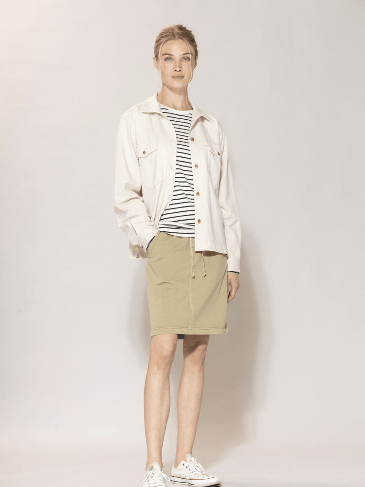 BLUE SPORTSWEAR Jannie "vintage" Shirt - Dame - Cream