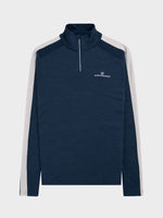 5Mila Half Zip - Herre - Faded Navy/Stripe