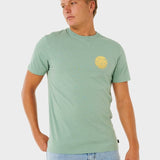 Wettie Passage Icon T shirt - Herre - Aloe - Gumpel & Co
