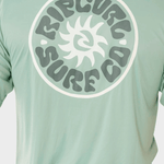 Rip Curl Pacific Rinse Surflite UPF S/S UV trøjer - Herre - Aloe