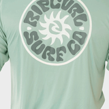 Rip Curl Pacific Rinse Surflite UPF S/S UV trøjer - Herre - Aloe