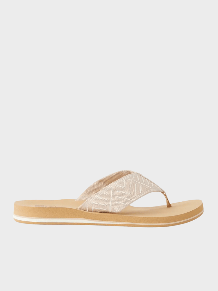 Reef Spring Woven Klipklapper - Dame - Warm sand - Gumpel & Co