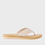 Reef Spring Woven Klipklapper - Dame - Warm sand - Gumpel & Co