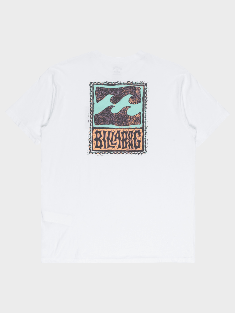 Stamp T-Shirt - Herre - Hvid - Gumpel & Co