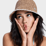 Roxy Spotless Sunnies Hat - Dame - Brownie
