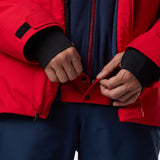Rochrun Isoleret Skijakke - Herre - Sport Red Solid