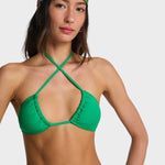 Billabong Sol Searcher Multi Tri Bikinitop - Dame - Summer Green