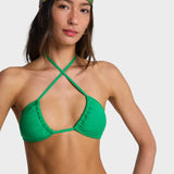 Billabong Sol Searcher Multi Tri Bikinitop - Dame - Summer Green