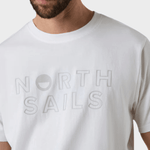 NORTH SAILS T-shirt med grafisk print - Herre - White