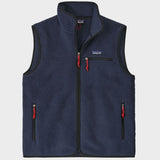 Retro Pile Vest - Herre - New Navy
