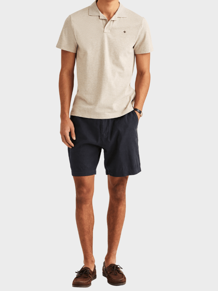 Morris Dylan Piqué Shirt - Khaki