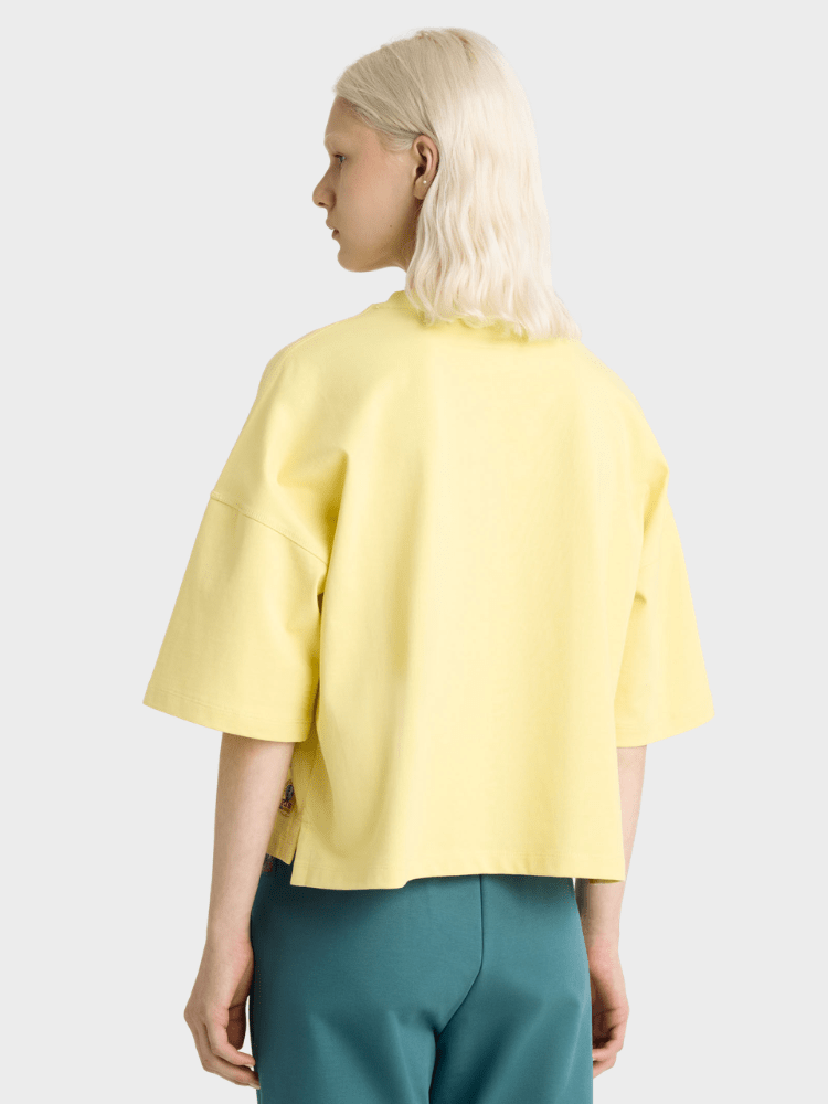 Rozanne T-Shirt - Dame - Sunbeam Yellow - Gumpel & Co