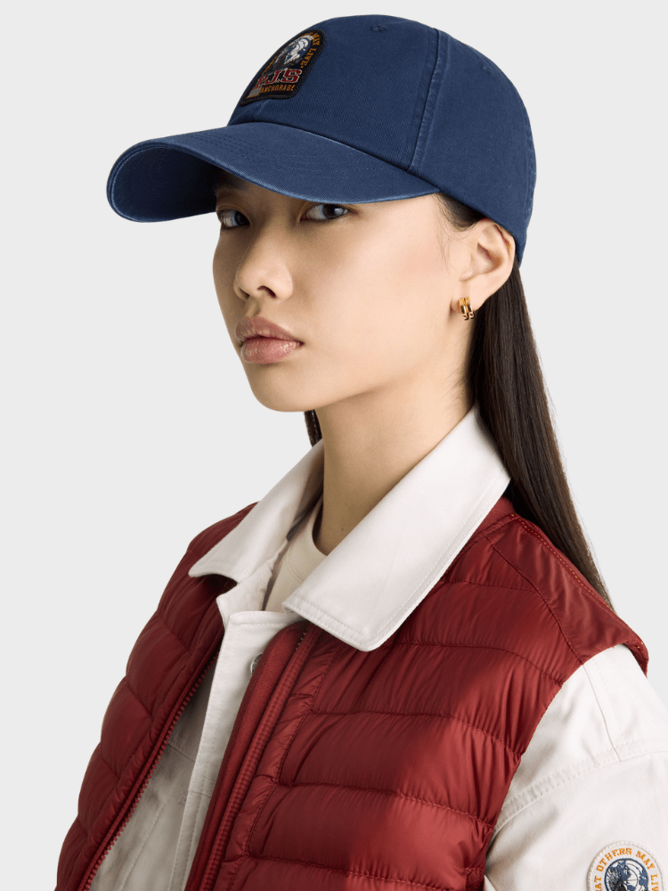 Patch Kasket - Unsex - Cadet Blue - Gumpel & Co