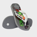 Minecraft Klipklapper - Børn - Steel grey/White - Gumpel & Co