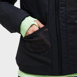 Freelight Reversible Midlayer med Hætte - Dame - Sort