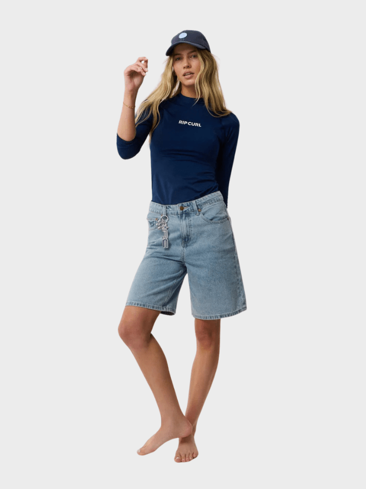 Rip Curl Classic Surf Ls UPF UV trøjer - Dame - Dark Navy