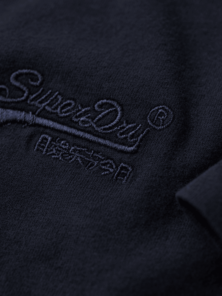 Organic Cotton Essential Logo Tshirt - Herre - Eclipse Navy - Gumpel & Co