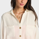 Billabong Swell Blouse Bluse Skjorte - Dame - Salt Crystal