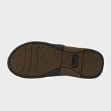 Leather Offshore Klipklapper - Herre - Dark Brown