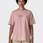 Women’s '95 Oval Logo Oversized T Skjorte - Dame - Quiet Violet - Gumpel & Co