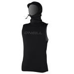 O´Neill Thermo X Vest W/Neo Hood Poncho - Unisex - Black