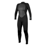 O´Neill Wms Reactor 2 3/2 Back Zip Full Våddragt - Dame - Black/Black