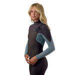 Wms Hyperfreak 4/3+ Chest Zip Full Våddragt - Dame - Arabica/Tradewinds