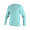 Basic Skins L/S UV trøjer - Herre - Canal Blue