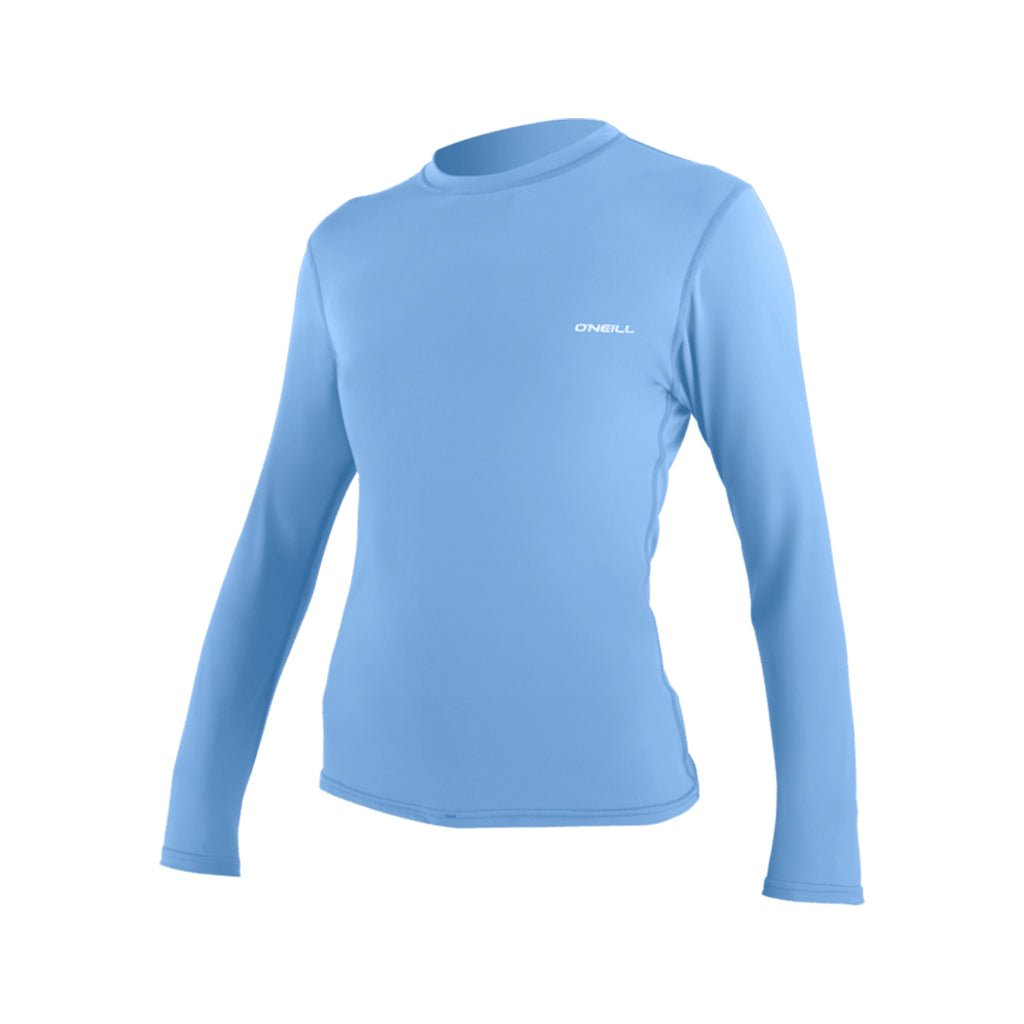 O´Neill Wms Basic Skins L/S UV trøjer - Dame - Azurine