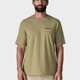 P6 Logo Responsibili Tshirt - Herre - P6 Outline: Gumtree Green - Gumpel & Co