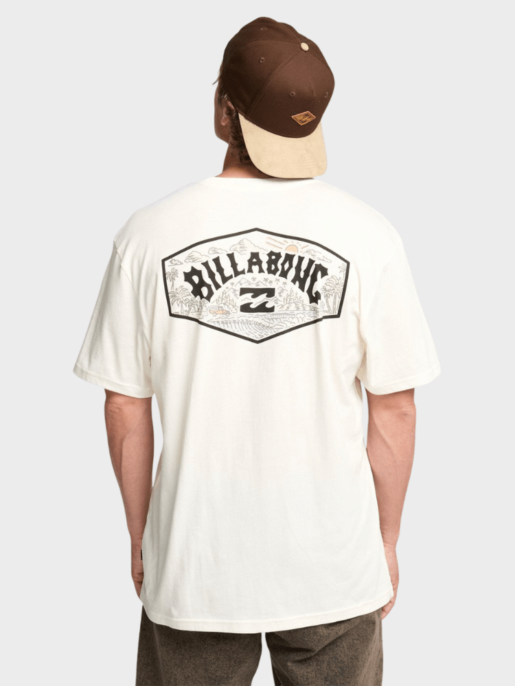 Scenic Arch Adiv Premium T-Shirt - Herre - Offwhite - Gumpel & Co