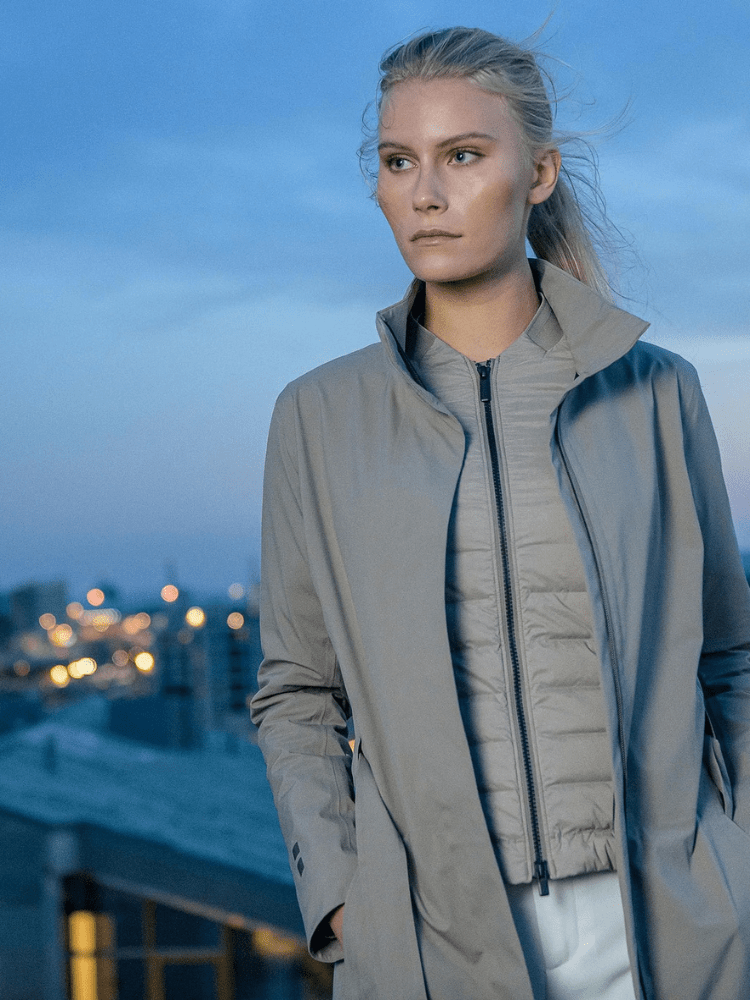 Elektra Frakke - Dame - Driftwood - Gumpel & Co