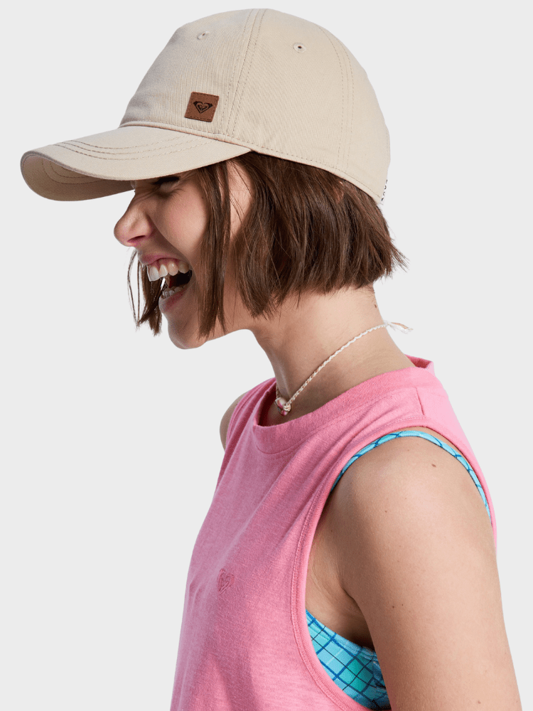 Roxy Extra Innings Kasket - Dame - Pebble