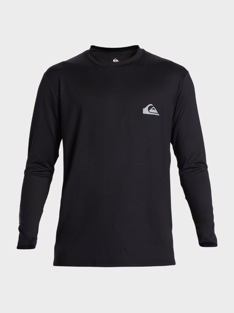 Quicksilver Everyday Surf Tee Ls UV Trøje - Herre - Sort